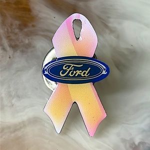 🖤NEW💕 FORD Breast Cancer ribbon Lapel pin